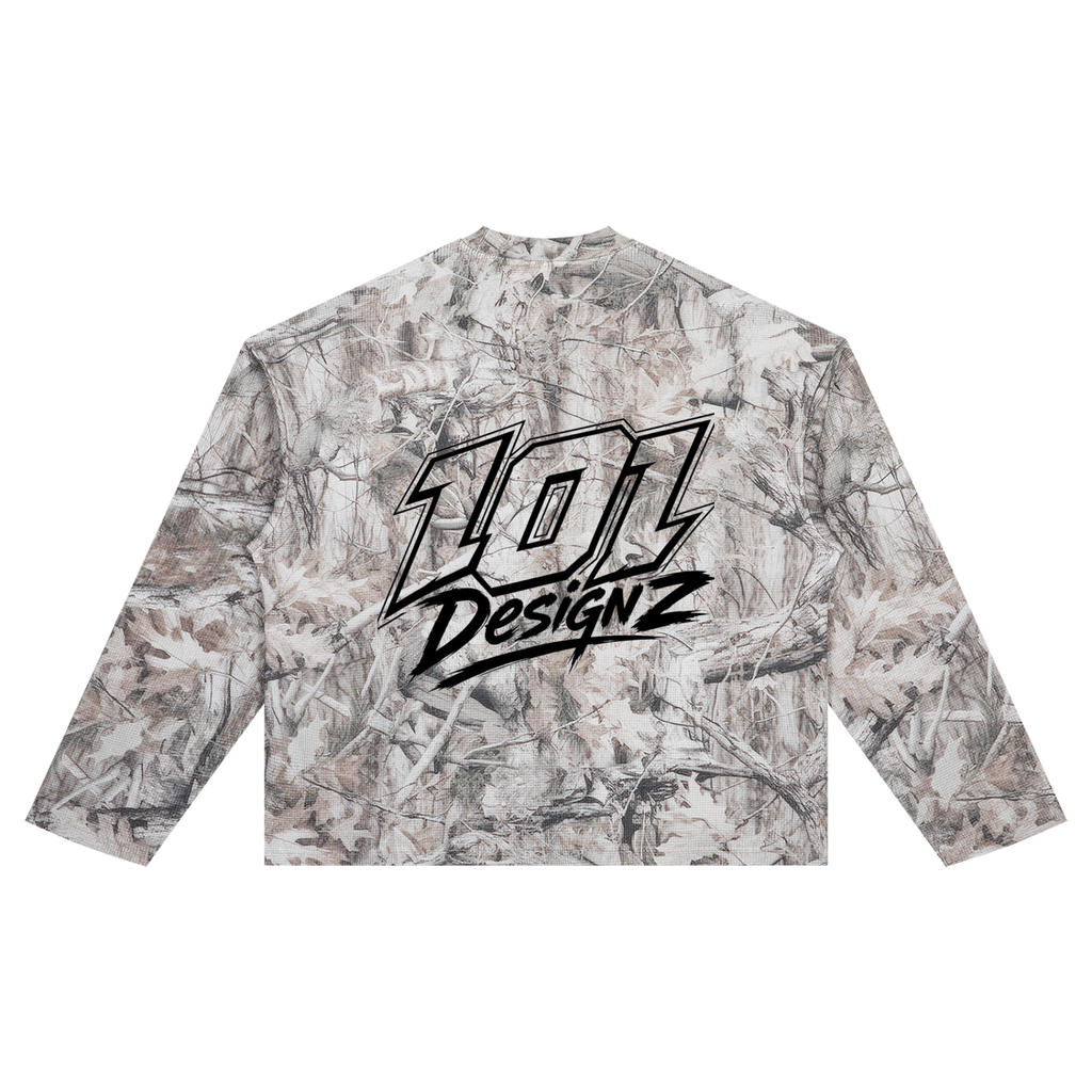 Unisex Tree Camo Waffle T-Shirt