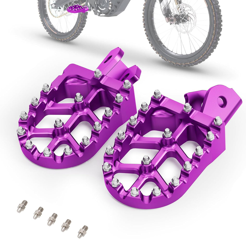 Different color Pegs for Surron Sur Ron LBX ERide Pro SS 2.0 3.0 E-Ride Pro SR/S 79Bike Falcon GT Ventus One Black
