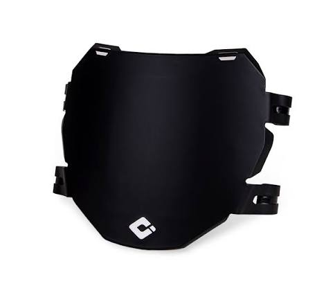 ODI Downhill Number Plate, Ag, Black
